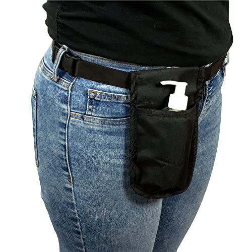 10 Pack Black Massage Bottle Holsters - Durable Lotion & Oil Holders for Therapists - Variation of THIS listing