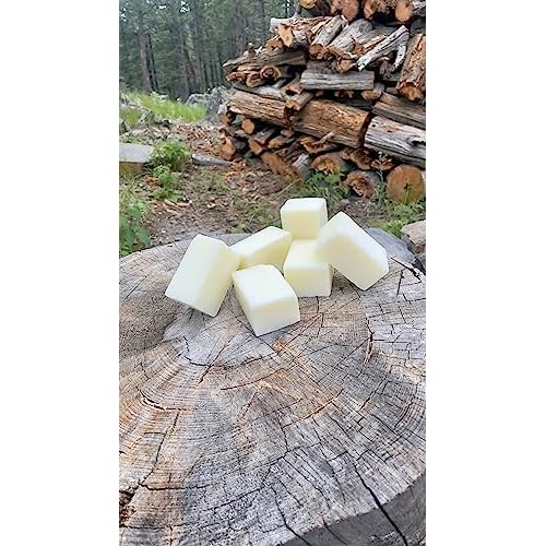Big Crazy Buffalo BUFF BAR Bison Tallow Soap Bar (6 Pack, Unscented) ? 2 Ingredients ? Moisturizing Face, Body & Shave Bar for Sensitive Skin ? No Fragrance, Dyes, Chemicals or Preservatives