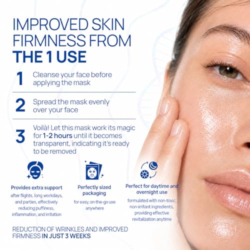 Welaroise Collagen Hydrogel Mask 5 Pack - Deep Hydration Korean Skin Care