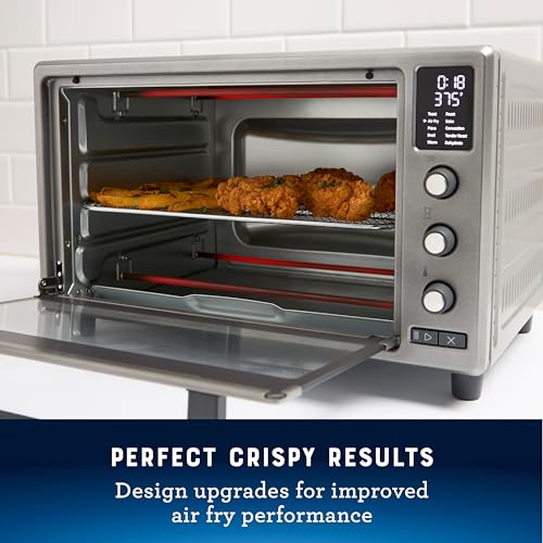 Oster 10-Function Air Fryer Oven Toaster - Stainless Steel Countertop
