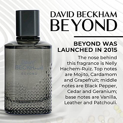 David Beckham Beyond Eau De Toilette Spray for Men 3 oz Cedar Vanilla Variation