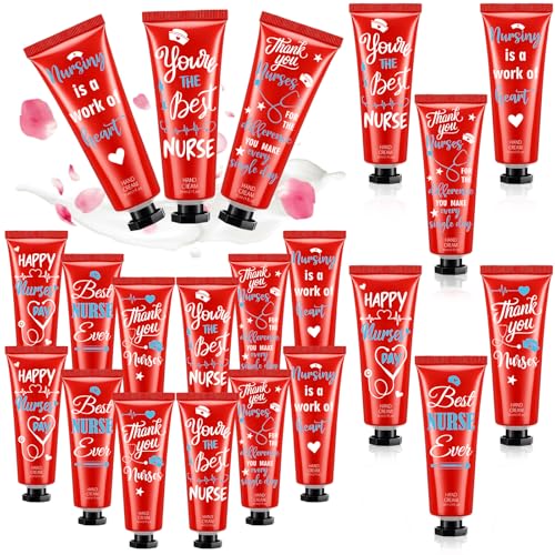 36 Pack Travel Size Hand Cream Set for Nurses - Moisturizing & Giftable
