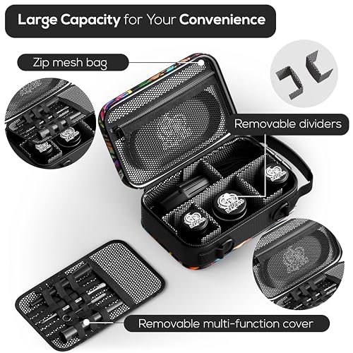 Premium Carbon Lined Smell Proof Bag with Combination Lock | Multi-Use Organization Bag with Accessories | Storage and Containers kit | Stash box | Birthday Gifts for Men/Women.