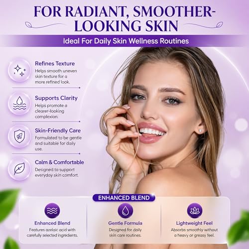 AOBBIY Azelaic Acid Cream Face Moisturizer 2oz for Smoother Skin - 2 Pack
