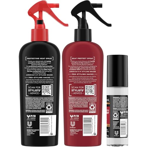 TRESemmé Blowout Heat Protectant Spray & Serum Trio