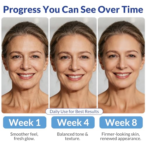 Face & Neck Firming Cream - Ceramide Moisturizer for Women - Anti Aging Formula for Tightening and Lifting with Retinol,Collagen,Hyaluronic Acid - Day & Night Cream for Sensitive & Mature Skin, 1.7 OZ