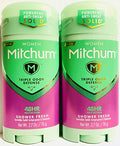 Women’s Invisible Solid Deodorant Stick - Shower Fresh, 24-Hour Odor Control, Pack of 2