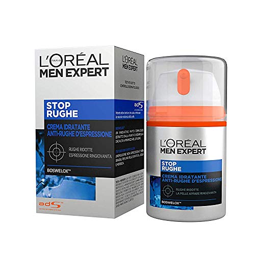 L'Oréal Men Expert Anti-Wrinkle Moisturizer for Men 50ml - Rejuvenating Skin Care