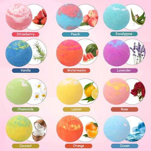 SuperGFS Princess Surprise Bath Bombs for Kids - Organic Bubble Bath Set with Jewelry & Toys, Birthday & Christmas Gift, Princess Toys Variation