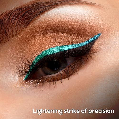 RENEE Holographic Eyeliner, Smudge-Proof & Long-Lasting, Easy Glide & Quick-Drying Formula with Monochrome Effect, Intense Color Pay-Off, Infused with Vitamin E, 06 Mercury