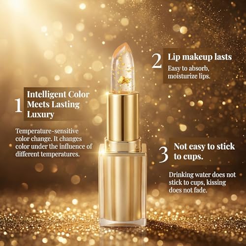 pH Adjusting Lipstick Transferproof Clear Gloss for Mature Lips – ZOYYE