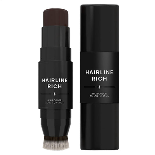 Hairline Filler Pen Stick - Waterproof Instant Hairline Concealer, Temporary Hair Filler | Easy-to-Use Thinning Hair Filler Stick, Natural-Looking Root Concealer Enhancement For Men And Women