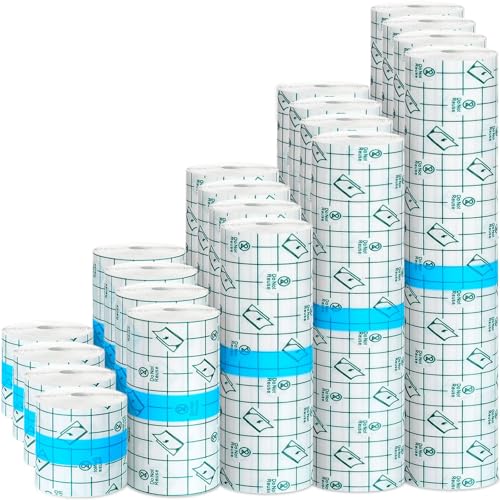Waterproof Tattoo Aftercare Bandage Wrap - 20 Rolls for Healing & Shower