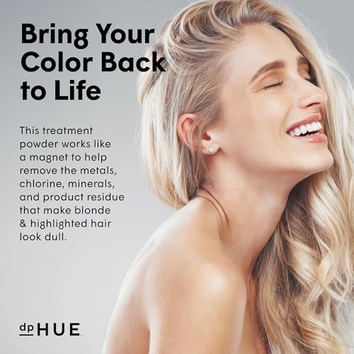 Brightening Powder for Blonde Hair - Mineral & Chlorine Remover - 6 Uses