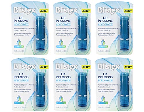 Blistex Lip Infusions Hydrate Lip Moisturizer 0.13oz - 6 Pack - Variation of THIS listing