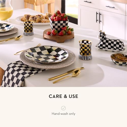 Ceramic Butter Dish with Cow Lid - Farmhouse Kitchen Decor