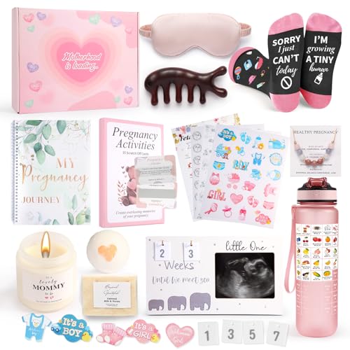 1st Trimester Pregnancy Gifts for Expecting Moms, Gift Basket For Pregnant Women, Pregnant Mom Box, First Trimester Pregnancy Essentials, 1st Trimester Pregnancy Essentials (1st)