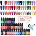Airbrush Gel Nail Polish Kit - 32 Colors for Nail Art with No Dilution - Variation of Airbrush-1