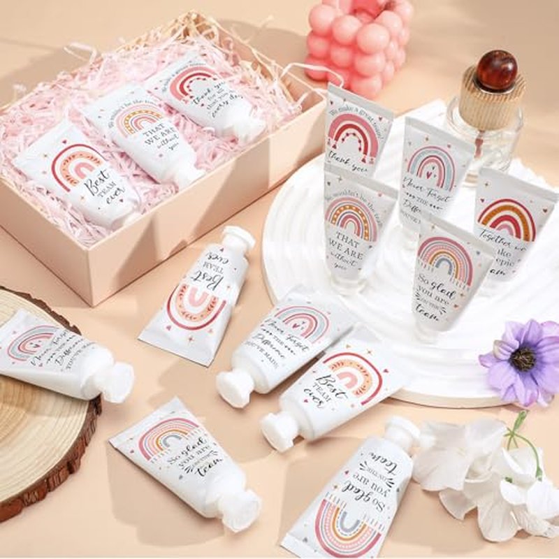 36 Pack Employee Appreciation Team Gifts Bulk Travel Size Hand Cream Inspirational Thank You Gifts Small Hand Lotions for Women Mothers Day Crna Nurse Teacher Employees Coworkers Staff