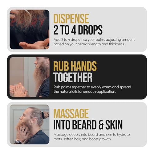 Night Liquid Elixir Beard Oil - Platinum Collection - Aesir's Triumph, 1.35 Fl oz