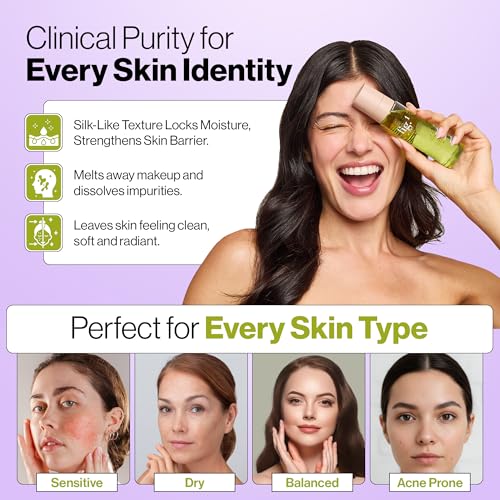 Fig.1 Micellar Oil Cleanser - Routine Melt for Makeup & Sunscreen 3.4 fl oz - Oil Cleanser & Makeup Remover