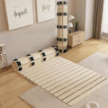 G-Twin Foldable Tatami Bed Frame - Solid Pine, Breathable & Moisture-Resistant