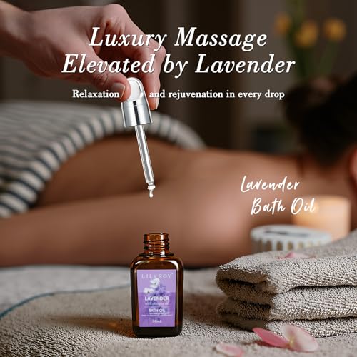 Lavender Spa Gift Set for Women - 7-Piece Birthday Gift for Mom, Relaxing Bath Basket