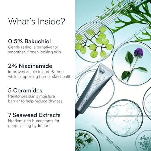 Korean Anti-Aging Face Cream with Bakuchiol & Niacinamide - Sensitive Skin