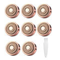 Gen 2 Replacement Heads Compatible with Flawless Facial Hair Remover, Replacement Blades