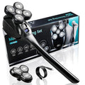 Men's Back Shaver with Long Handle - Detachable, Rechargeable Grooming Tool