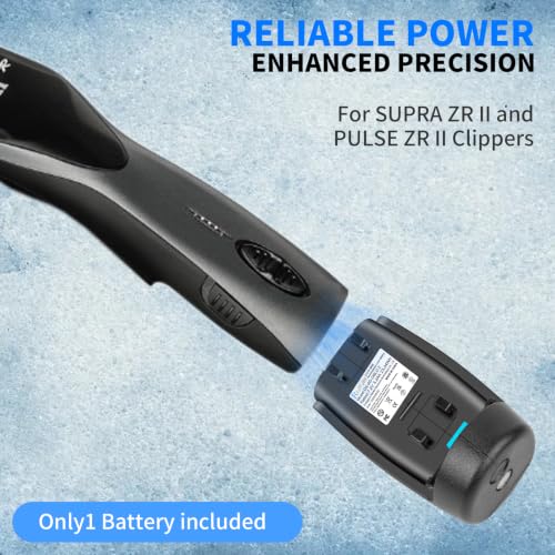 Replacement Battery for Andis Supra ZR II & Pulse ZR II Pet Clippers - 3.5H Runtime