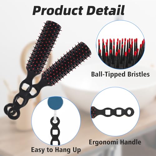 Bulk Hair Brushes Pack - Detangling Comb for Hair Care & Styling, 110 Pieces