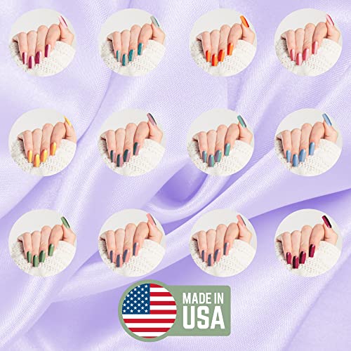 Mia Secret Color Changing Nail Powder MOOD Collection, Set of 12 colors, ¨ù oz.