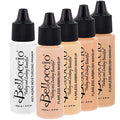 Airbrush Makeup Foundation Set with 4 Shades - Long Lasting & Moisturizing