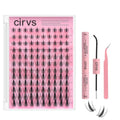 Lash Clusters Kit£¬DIY Lash Extension at Home Beginner-Friendly Lashes£¬8-16mm with Bottom Lashes Clusters DIY Lash£¬Eye Lashes Natural Looking£¬with Bond and Seal Tweezers (Fairy kit)