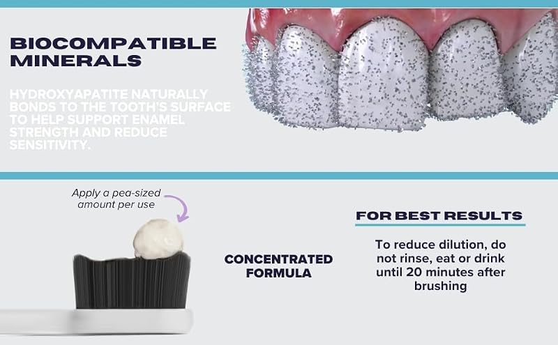 Intelliwhite Hydroxyapatite & Vitamin D Fluoride-Free Toothpaste 8oz - Repair & Protect