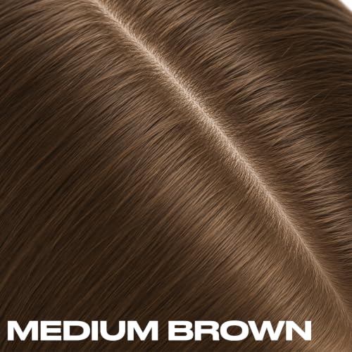 Temporary Root Touch-Up Concealing Powder - Medium Brown, Pack of 3