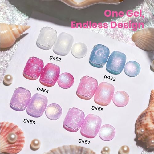 Dazzle Dry Nail Lacquer (Step 3) - Spiritual Diva - A sheer iridescent pink oyster shell shimmer. Clear, Pink Shimmer. (0.5 fl oz)