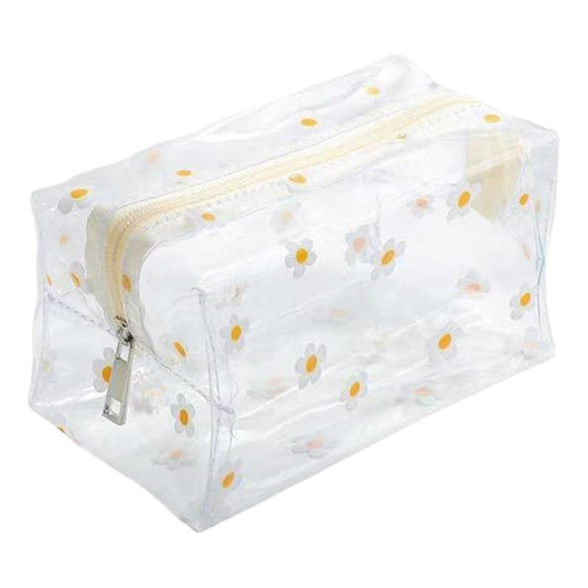 Clear Toiletry Bags With Print Portable Toiletry Bag Travel Toiletry Organizer Pouch for Women Travel Vacation Bathroom