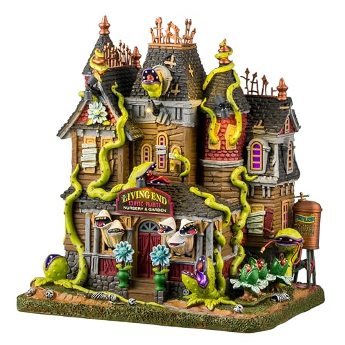 Lemax The Living End Battery-Operated Lighted Building #45207