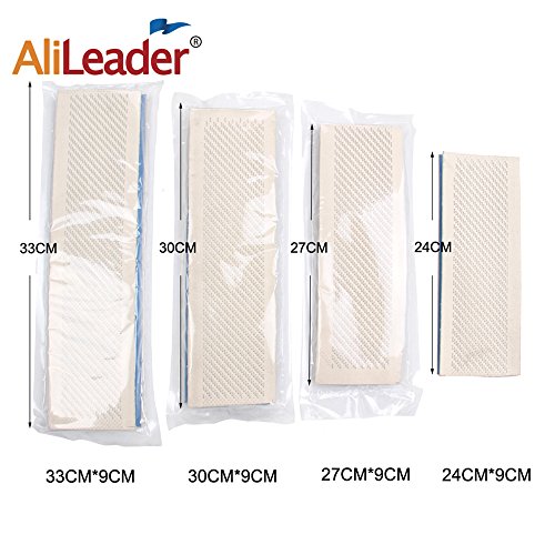 Hair Extension Drawing Mat with Needles - Professional Bulk Hair Organizer, 24cm x 9cm, Variation of THIS listing