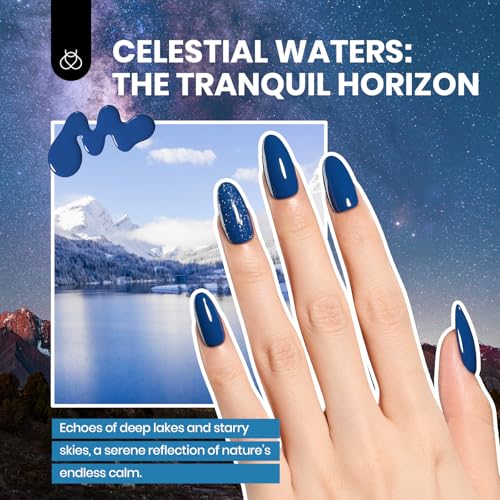 Beetles Fall Gel Nail Polish Set - 36 Colors Mystic Wonderland with Top Coat & Tools