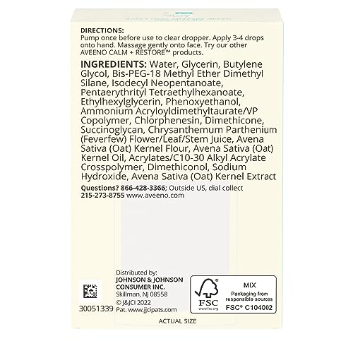 Aveeno Calm + Restore Nourishing Oat Facial Cleanser & Hydrating Serum Set