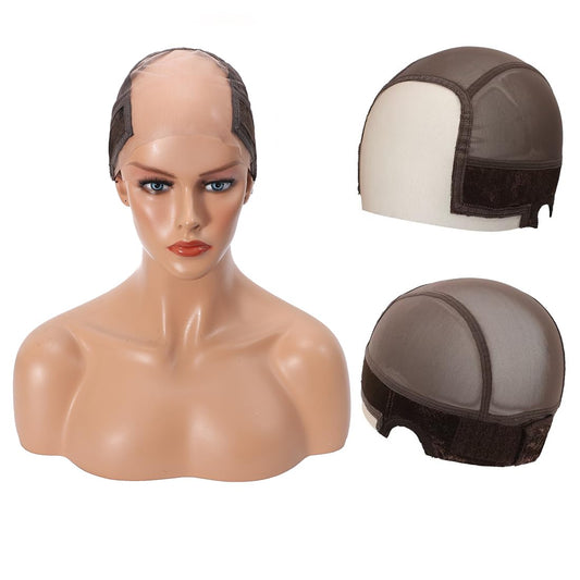 Wig Cap for Women Non-Slip, HD Lace Front Wig Grip Cap with Adjustable Band | Breathable & Glueless | Secure Hold for Lace Wigs, Braids, and Alopecia