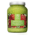 Eucalyptus Bath Salts with Natural Sea Salt for Relaxation & Sleep - 46 oz