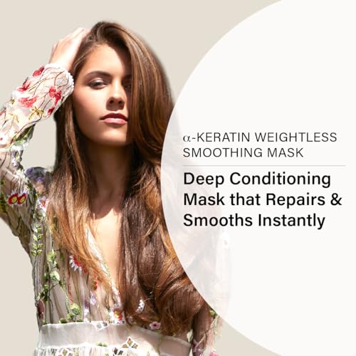 Keratin Smoothing Hair Mask - Deep Hydrating Hair Treatment for Frizz & Damage