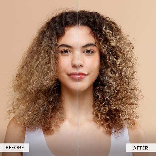 Moisturizing Curly Hair Shampoo - 12 Fl Oz, Vegan, Gentle Nourishing Cleanser for Wavy & Coily Hair