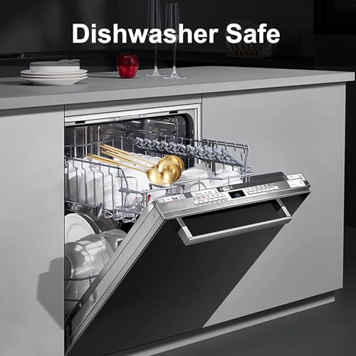 NIITAWH Gold 13-Piece Stainless Steel Kitchen Utensil Set - 12-13.7"