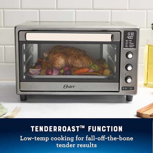 Oster 10-Function Air Fryer Oven Toaster - Stainless Steel Countertop