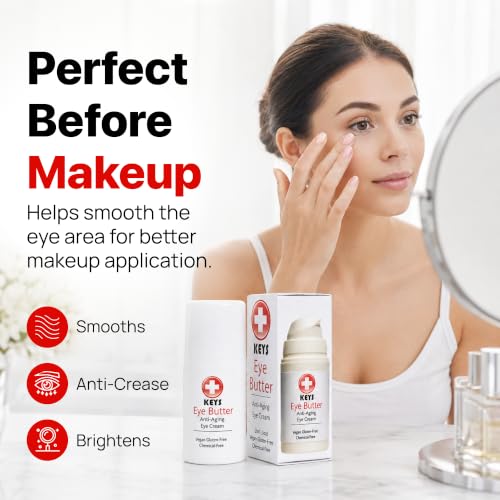 Natural Luminescent Eye Cream with Cucumber & Aloe Vera - Vegan Moisturizer for Sensitive Skin